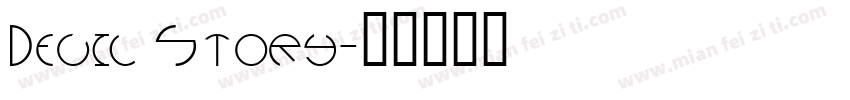 Devil Story字体转换